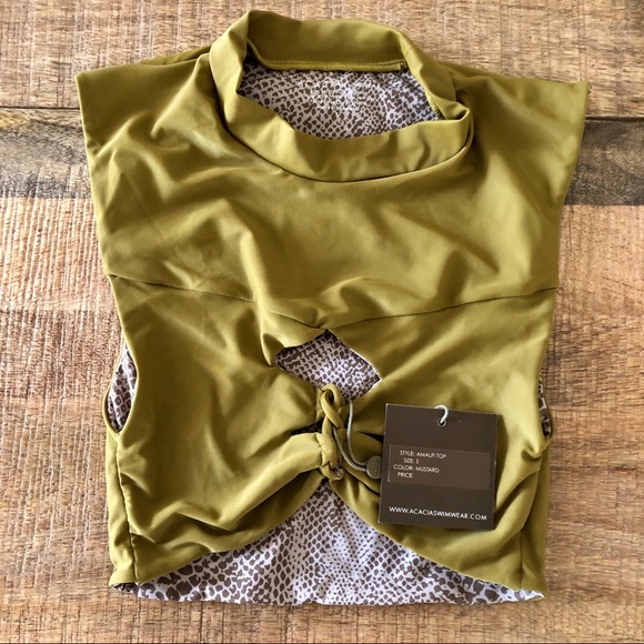 ❣️SOLD❣️ Acacia Swimwear Bikini Set Sz S - Picture 2 of 3